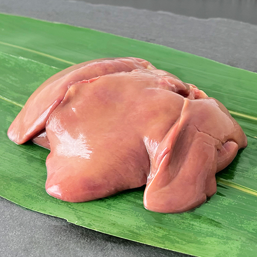 宮崎県産 若鶏 白レバー 約100g×10パック 冷凍真空